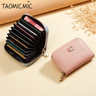 SC2 Women's Fashionable Card Holder Wallet with Zipper - Compact Coin Purse