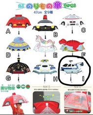 Tomica 新幹線 發聲閃燈小童雨傘 雨遮 直升機