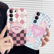 Wave Case For Vivo Y29 4G Y29 5G Y19S Y19S PRO y20 y30 y50 Y12/Y15/Y17 y17s y19 y19s y16 y15s y36 y2