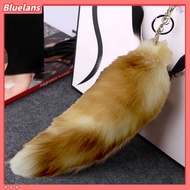 Bluelans Oversized Fox Tail Keychain Fluffy Faux Fur Keychain Extra Fake Fox Tail Keychain – Oversiz