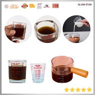 Espresso Shot Glass Coffee Mug Cup 30 ml 60 ml, 75 ml one double shot Espresso Glass Coffee Measurin