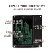 👨‍👩‍👧‍👦MEKIDS👨‍👩‍👧‍👦8.5" Upgraded LCD Writing Tablet Pad Kid Children Drawing Board Education Erasab