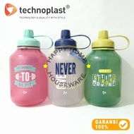 T+ Active Sport Bottle 2500ml Jumbo Water Bottle 2.5 Liter Plastic Drinking Bottle