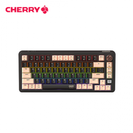 櫻桃 CHERRY PIXIU75 RGB MX2A 金箍棒 三模無線機械鍵盤(黑紅/有線-無線-藍芽/茶軸/PCB/75%/GASKET架構/中文/2年保固)