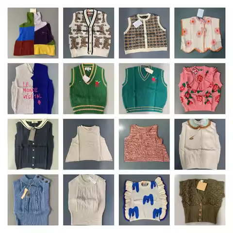 OUYANG7IVAN Special Price Girl Sweater Boy Top for Autumn Winter Children's Cardigan Kid Jumper