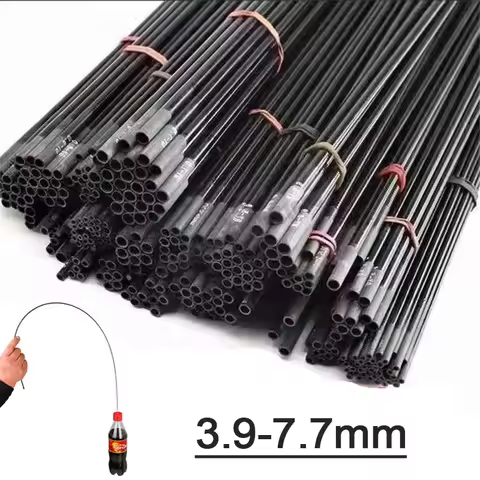 3.9mm-7.7mm 5 pieces 90cm Fishing rod tip Spare sections taiwan fishing rod Big full sizehollow carb