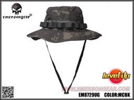 （圓仔）EmersonGear 愛默生【暗夜多地】戰術奔尼帽 內藏地圖袋圓邊帽，漁夫帽，防蚊 防蟲