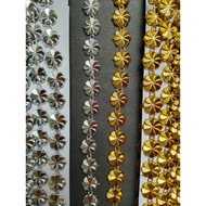 Gold Silver Motif 3655/5078 - 10 yards long (9 meters)
