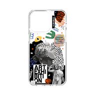 HI-SHIELD Stylish เคสใสกันกระแทก iPhone รุ่น Greek1 [เคส iPhone15][เคส iPhone14][เคส iPhone13]