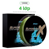 HISTAR | Dây câu cá Hadas Dyneema Dây chính Dây câu thuyền chống mòn 100 mét Dây câu biển Dây lừa PE