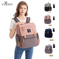 95N Lequeen Diaper bag Backpack mummy bag Mother Baby Bag Free stroller hooker Diaper PAD USB  0jU