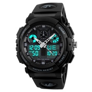 Boys Watches,Dual Display Watch,Boy's Wrist Watch,Large Dial Sport Watch,Black Outdoor Watch for Boy