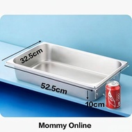 Stainless steel tray/buffet tray/Stainless Steel Food Pan/tray makanan/tray makanan buffet/stainless
