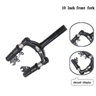 Front fork shock absorber hydraulic suspension fork reduces vibration 10 inch electric scooter front