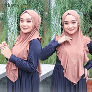 Bergo joya Ropel original husna Jersey Premium Zara