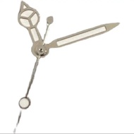 Silver Watch Hands For Miyota Japan 2115 Quartz Movement Watch Repair Replacement Parts Green Lumino