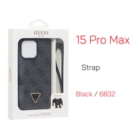 Guess สำหรับ Case iPhone 15 Pro Max cover  case iphone 15 pro max cover ของแท้ เคสไอโฟน15โปรแม็ก แบบ