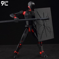 action figure t13 action figure lucky 13 action figure 9L3D Multi-Joint Action Figure Male Body Luck
