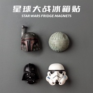 Star Wars Death Star Boba Fett 3D Fridge Magnet, Ins Aesthetic Home Decor PC-Case Decor