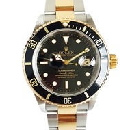 Rolex Gold Black Water Ghost Rolex Men's Watch Submariner Type Wrist Watch 16613 Automatic Mechanical Watch Men