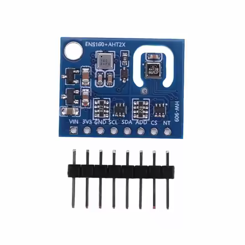 ENS160+AHT21 Air Quality and Temperature Humidity Sensor Carbon Dioxide CO2 ECO2 TVOC Air Quality Se