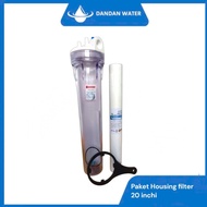 20" HOUSING FILTER PACKAGE + 20'' EURO FILTER + 20" CTO KOLON