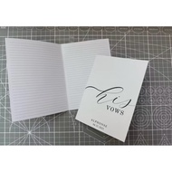 Wedding Vows Pairs his & her