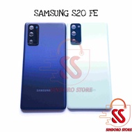 Backdoor Samsung S20 Fe Back Cover Glas G781 G781B Rear Cover Plus Glass Kmaera