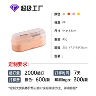 Pharmacy pill cutter Medicine dispenser, pill cutter, pill cutting and dispensing box, portable week