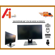 DELL/HP/LENOVO/ MONITOR 22" INCH DISPLAY