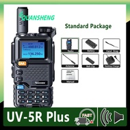 วิทยุสื่อสาร Quansheng UV-5R Plus Walkie Talkie 8W 3800MAh Type-C Charge Uhf/vhf Band DTMF FM Scramb