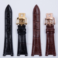 25mm Bamboo Grain Leather Watch Band for Patek Philippe 5711/5712G Nautilus design