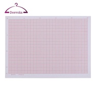 [deevoka] 100pcs A4 Accurate Coordinate Paper Graph Paper Grid Squared Paper Science