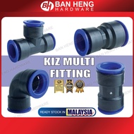 KIZ MULTI FITTINGS BEND SOCKET TEE REDUCING SOCKET USAGE POLY/PPR/HANSEN PIPE SIZE 20MM 25MM 32MM