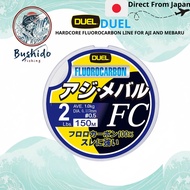 DUEL Hardcore Fluoro Line Aji/Mebaru – Natural Clear