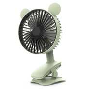 Automatic head-shaking mini fan usb can be rechargeable with clip portable small student dormitory h