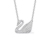 Swarovski/Swarovski Genuine Necklace Black Swan Classic Ladies Pendant Clavicle Chain5204133