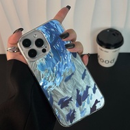 Deep sea fish schools Phone Cases For Samsung galaxy s25 s24 s24plus s24ultra s23 s22 s21 s21fe s23f