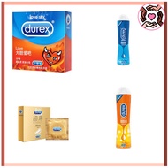 Durex Condom x3 and lubricant 50ml