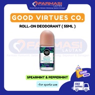 GVC SPEARMINT & PEPPERMINT ROLL-ON DEODORANT 55ML