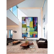 Modern Abstract Painting with Minimalist Frame from Future Art Painting