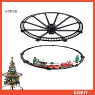 [EY] Educational Electric Train Toy Toddlers Electric Train Toy Christmas Train Toy Set with Lights 