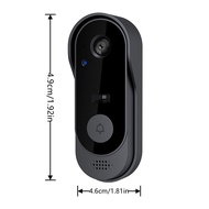 Security Smart Doorbell WiFi Intercom WiFi Video Doorbell Camera Smart Doorbell 450P Night Vision 2-Way Audio Cloud Storage