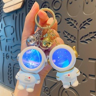 【亿盛精品馆】 宇航员星空灯年新款钥匙扣女生可爱书包挂件车钥匙链挂饰JGpd.m 【0902A1p4gjjNs】