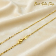 22K / 916 Gold Slim Sunflower Necklace by Best Gold Shop