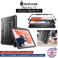 Unicorn Beetle Pro Rugged Protective Case w/ Screen Protector &amp; Apple Pencil Holder for iPad Pro 11”