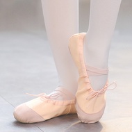 hot【DT】 USHINE Pink Canvas Flat Teacher Gymnastic ballet shoes Children's Ballet