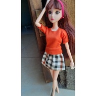 Barbie skirt set of 4 pieces Barbie doll