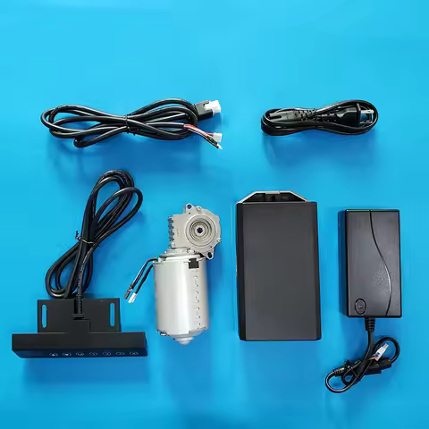 137F Lifting Table Motor 24V 52W 6N.m Brushed DC Deceleration Gear Linear Actuator and Controller Se