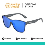 Sunday Shades Fresh Start Flare Asian Fit, Bounce Free Unisex Sunglasses.